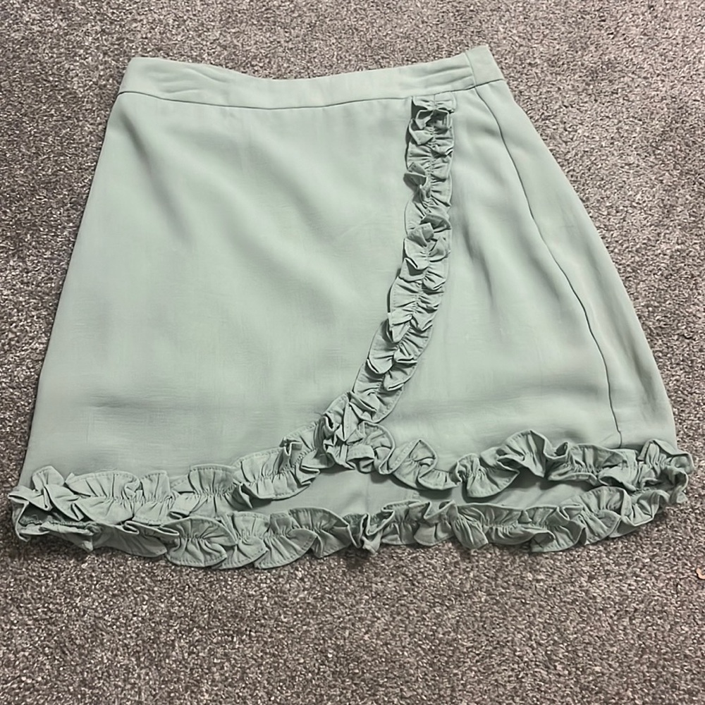 Altar’d State light green skirt in a size XS.